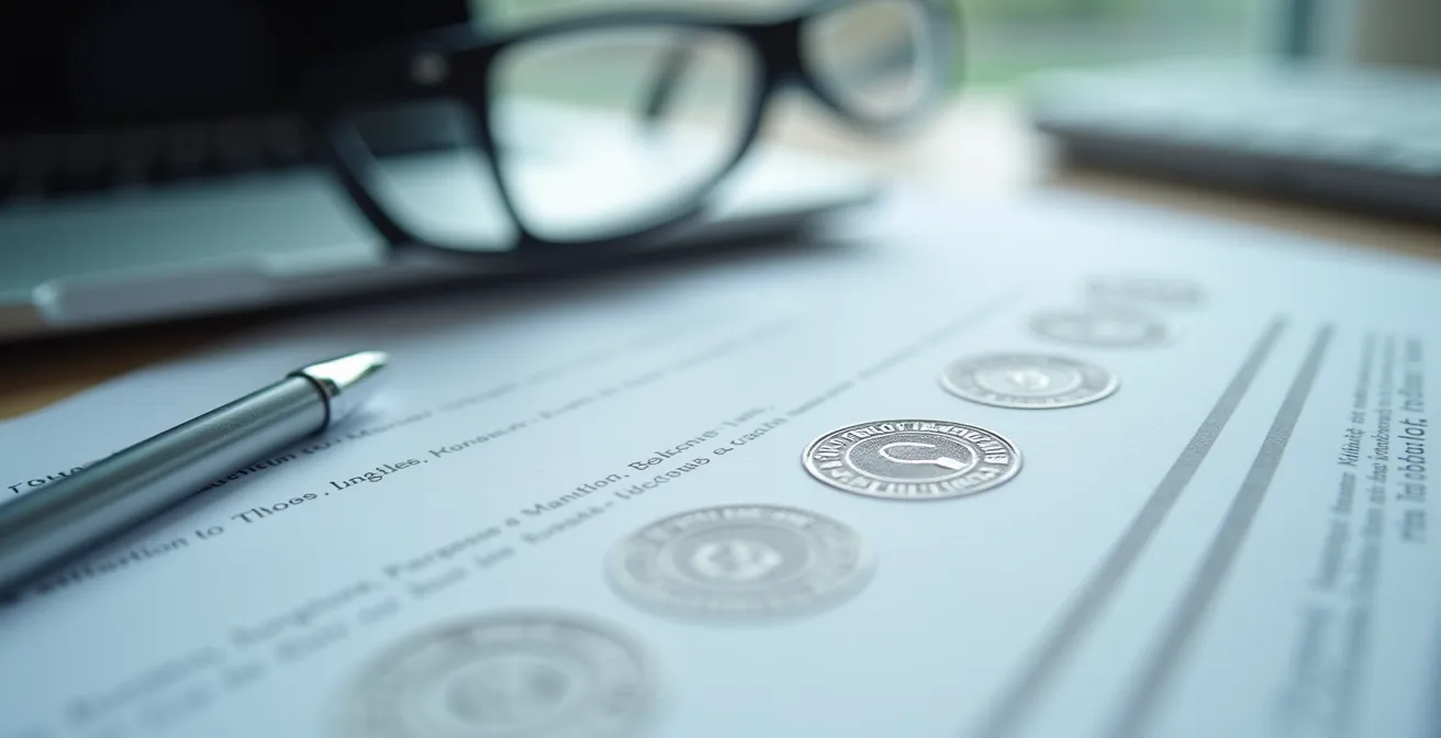 Écran d'ordinateur affichant une recherche de code APE sur un site officiel, avec documents administratifs en arrière-plan